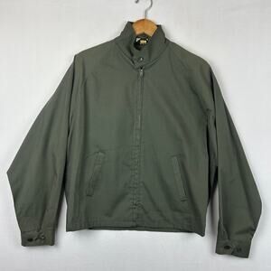 Sir Jac Ricky Jacket True Vintage 70s Dacron Army Olive Green Measures Size L